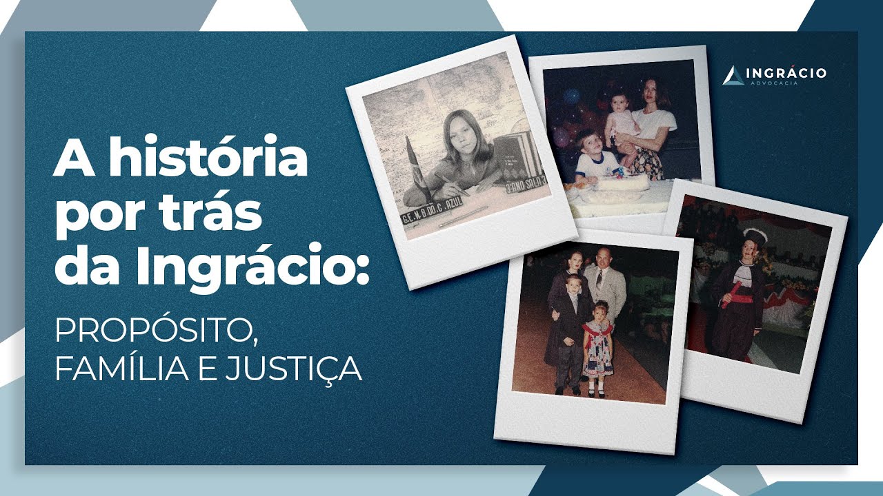 Capa do vídeo com a história de Aparecida Ingrácio