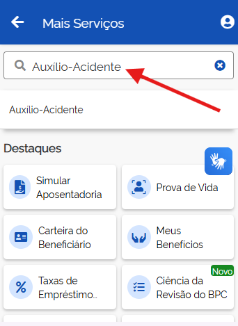 Auxílio-acidente no Meu INSS