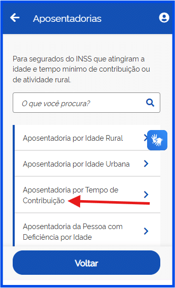 aposentadoria por tempo de contribuição meu inss