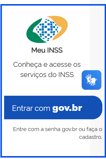 login meu inss