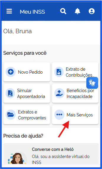 mais serviços meu inss