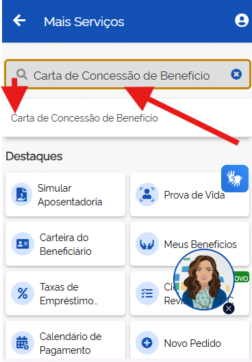 Carte de Concessão de Benefícios
