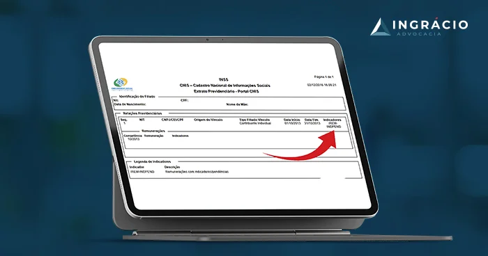 IREM-INDPEND Como resolver esse indicador no CNIS