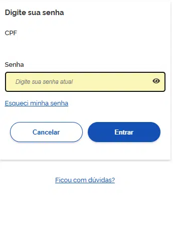 senha meu inss