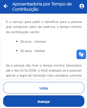 aposentadoria por tempo de contribuição Meu INSS