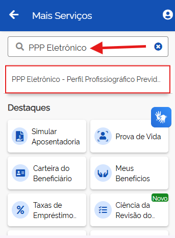 PPP Eletrônico no Meu INSS