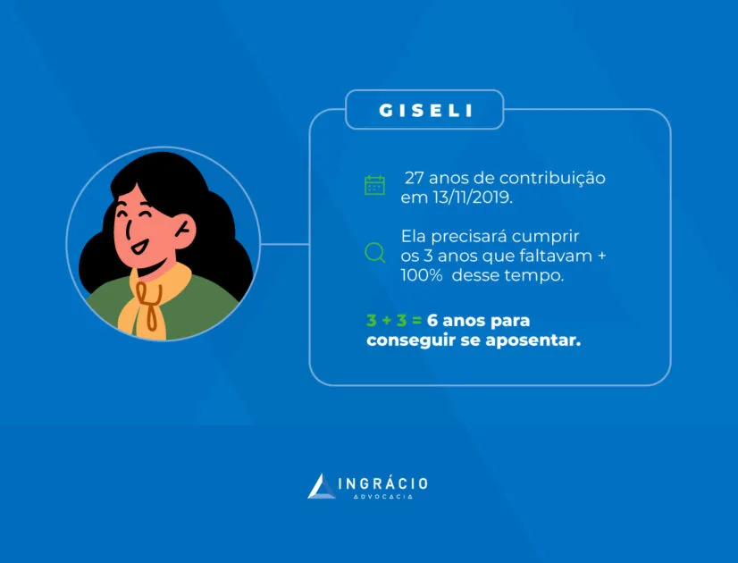 exemplo aposentadoria reforma da previdência