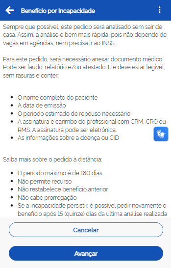 Orientações de serviço para solicitar aposentadoria por invalidez Meu INSS