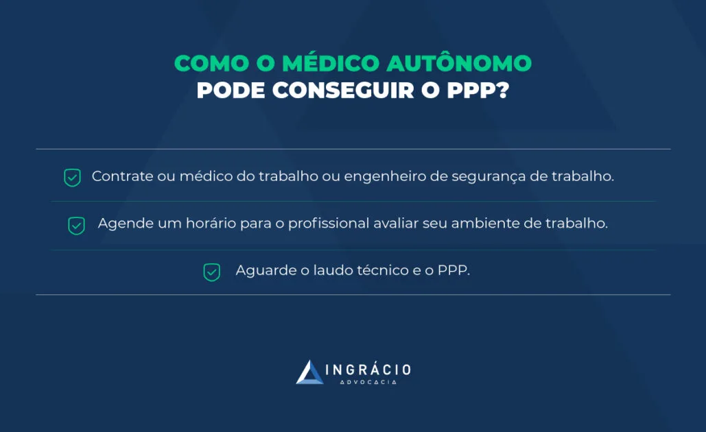 como conseguir o ppp médico autônomo