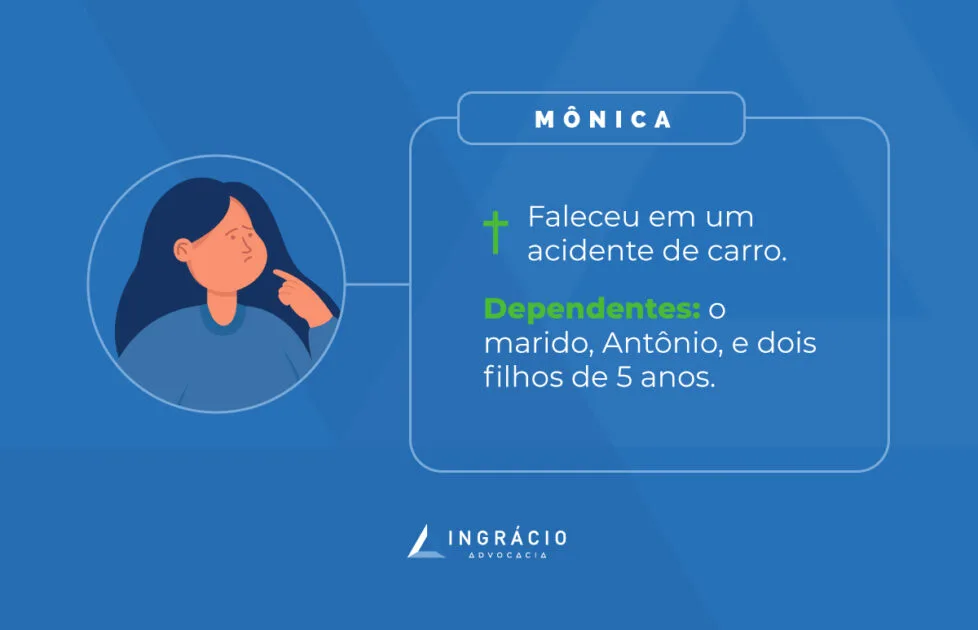 exemplo dependente pensão por morte