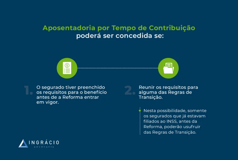 Aposentadoria por tempo de contribuição poderá ser concedida se