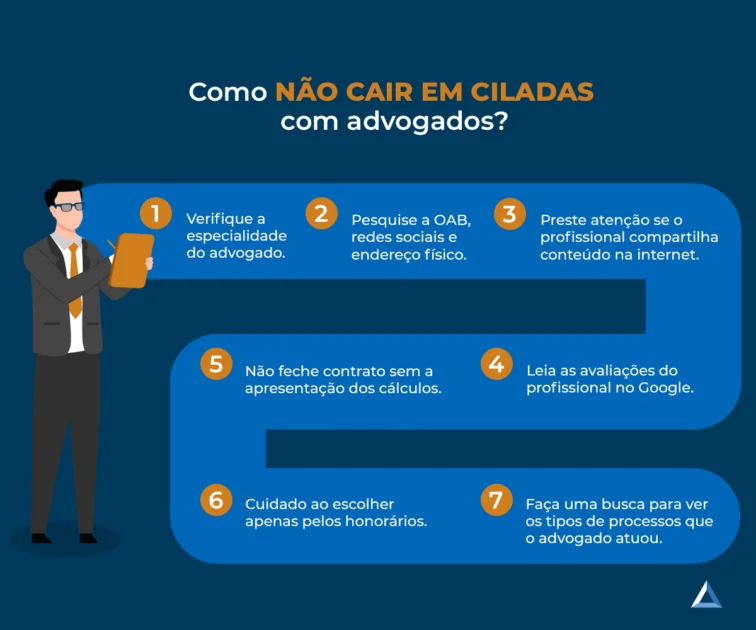 7 dicas para não cair em ciladas com advogados
