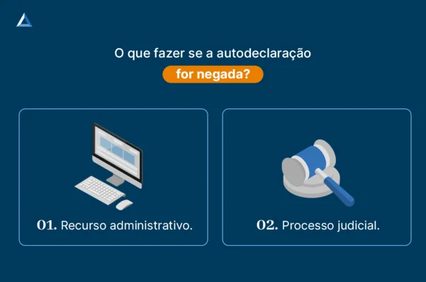 o que fazer se a autodeclaração rural for negada