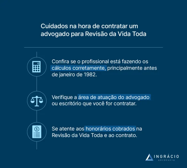 cuidados na hora de contratar advogado para revisão da vida toda