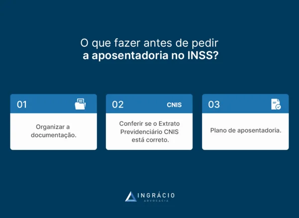 o que fazer antes de pedir aposentadoria