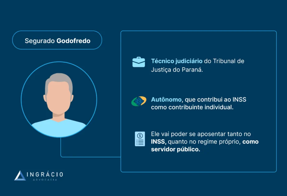 exemplo de cumulação de benefícios para servidores