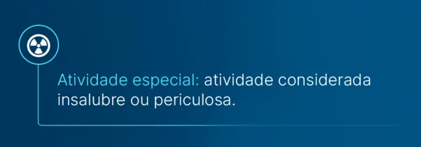 o que é atividade especial