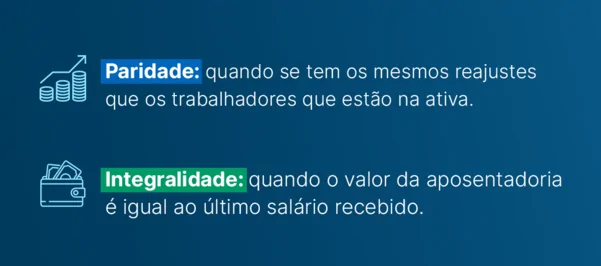 o que é integralidade e paridade