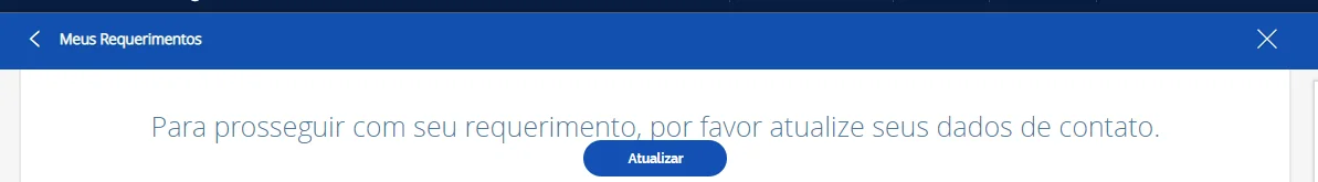 Requerimentos do Meu INSS.