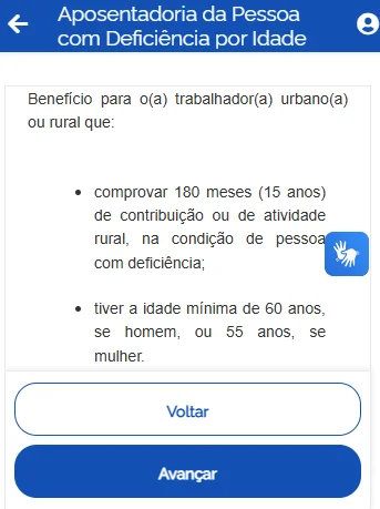Informações aposentadoria PcD Meu INSS
