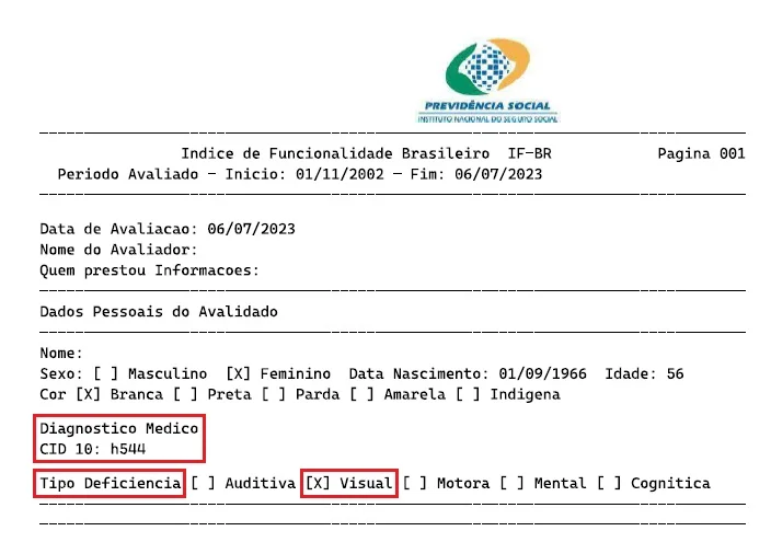 diagnostico medico atestando cid 10 h544