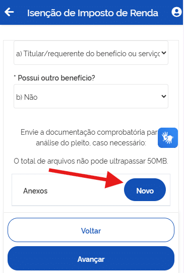 anexar novo documento