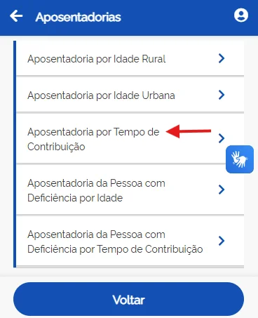 Aposentadoria por tempo de contribuição