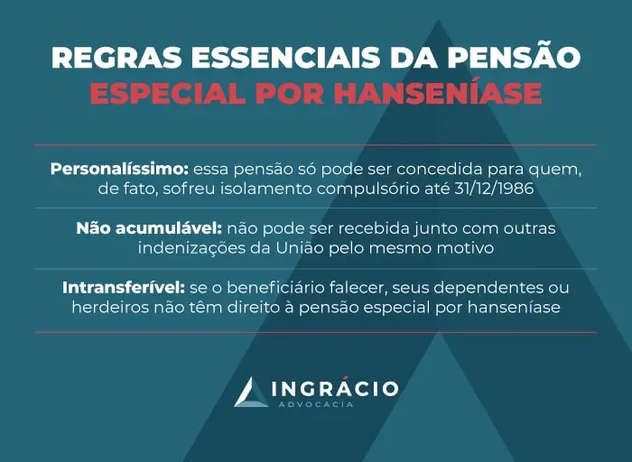 Regras essenciais da pensão especial por hanseníase